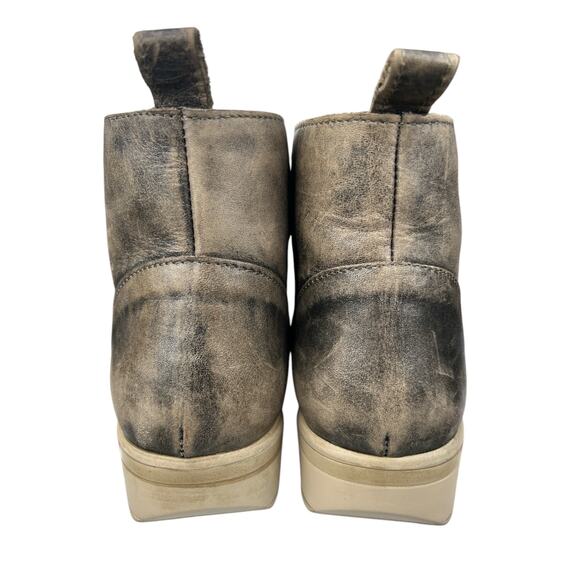 NAOT Women’s Levanto Brown Distressed Leather Ankle Boot Size 40 US 9/9.5 - Picture 8 of 12